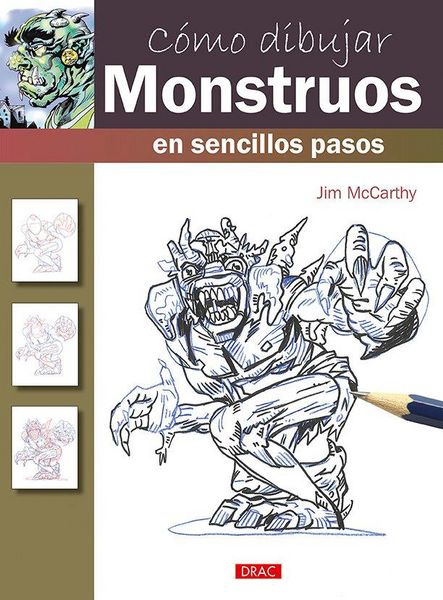 Produktbild: C&oacute;mo dibujar monstruos en sencillos pasos