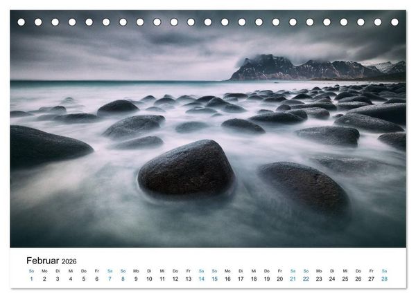 Produktbild: Blicke gen Norden (Tischkalender 2026 DIN A5 quer), CALVENDO Monatskalender