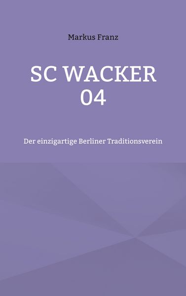 Produktbild: SC Wacker 04