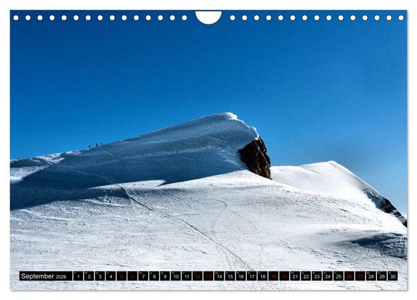 Produktbild: Monte Rosa Classic - Die klassische Tour um das Monte Rosa Massiv (Wandkalender 2026 DIN A4 quer), CALVENDO Monatskalender