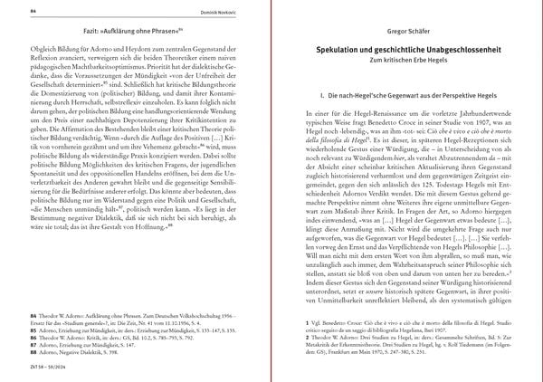 Produktbild: Zeitschrift f&uuml;r kritische Theorie / Zeitschrift f&uuml;r kritische Theorie, Heft 58/59 (2024)
