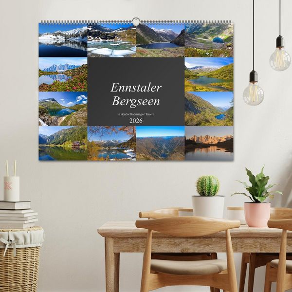 Produktbild: Ennstaler Bergseen in den Schladminger Tauern (Wandkalender 2026 DIN A2 quer), CALVENDO Monatskalender