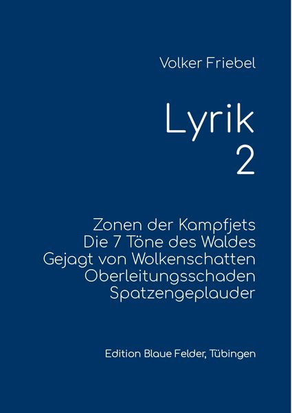 Produktbild: Lyrik 2