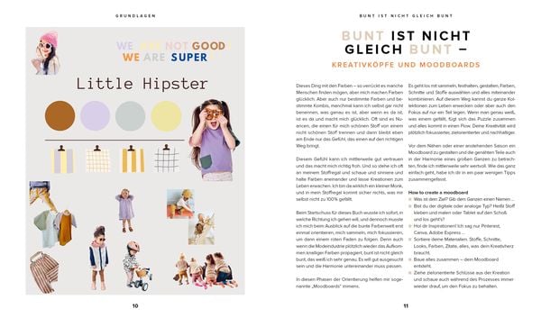 Produktbild: Little Hipster: Kinderkleidung nähen. Frech, wild, wunderbar!