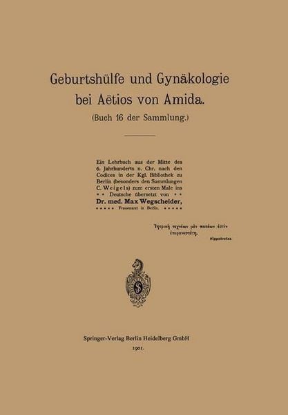Produktbild: Geburtsh&uuml;lfe und Gyn&auml;kologie bei A&euml;tios von Amida