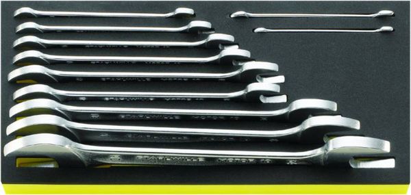 Produktbild: Stahlwille 96830167 TCS10/11,6X7-34X36MM Doppel-Maulschl&uuml;ssel-Satz Schl&uuml;sselweite (Metrisch) 6 - 36 mm