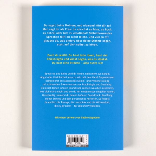 Produktbild: Speak Up and Shine