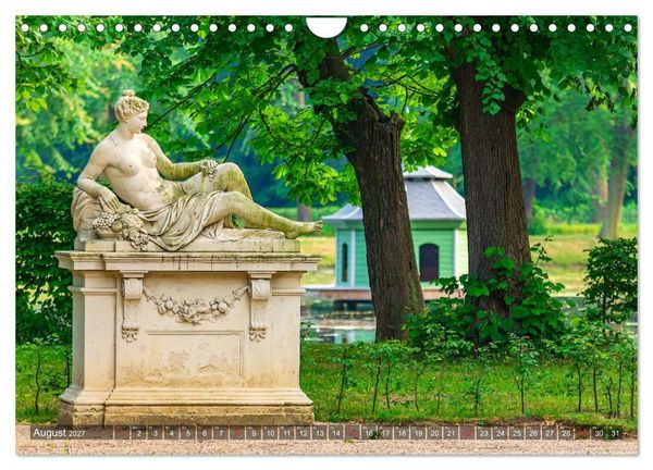 Produktbild: Barockgarten Zabeltitz (Wandkalender 2027 DIN A4 quer), CALVENDO Monatskalender