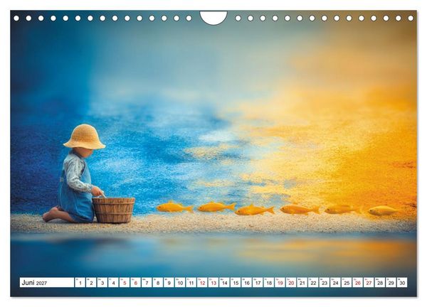 Produktbild: Fantastische F&auml;nge Die Kunst, das Unm&ouml;gliche zu angeln (Wandkalender 2027 DIN A4 quer), CALVENDO Monatskalender