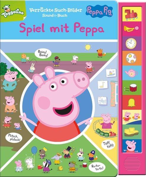 Peppa Pig: Spiel mit Peppa! Pappbilderbuch mit 10 Sounds