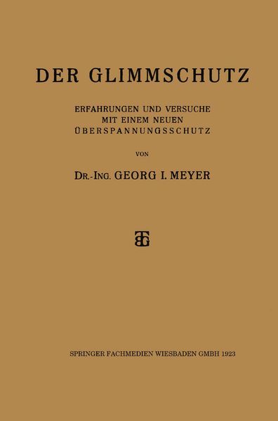 Produktbild: Der Glimmschutz