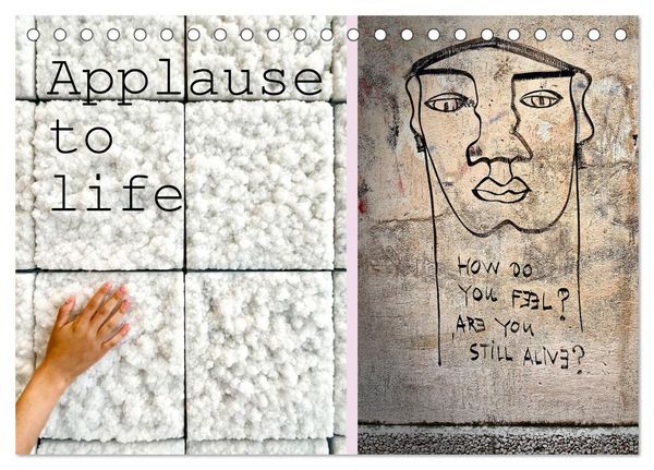 Produktbild: Applause To Life (Tischkalender 2026 DIN A5 quer), CALVENDO Monatskalender