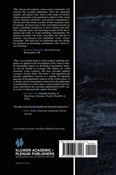 Produktbild: Models of the Visual System