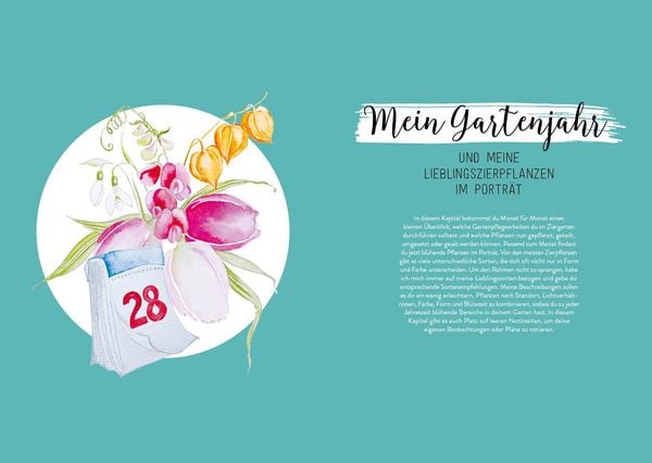 Produktbild: Mein Blumengarten &ndash; Das illustrierte Gartenbuch