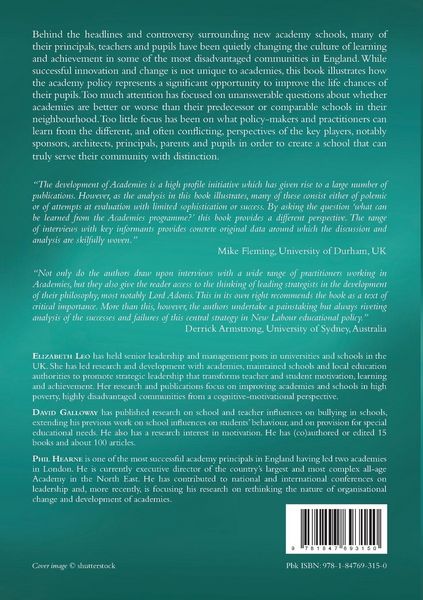 Produktbild: Academies and Educational Reform