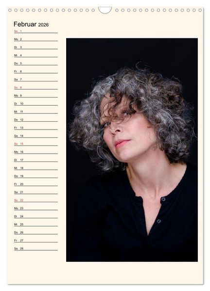 Produktbild: Silberhaar (Wandkalender 2026 DIN A3 hoch), CALVENDO Monatskalender