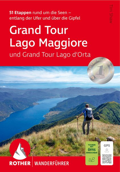 Produktbild: ROTHER Wanderf&uuml;hrer Grand Tour Lago Maggiore und Grand Tour Lago d&rsquo;Orta