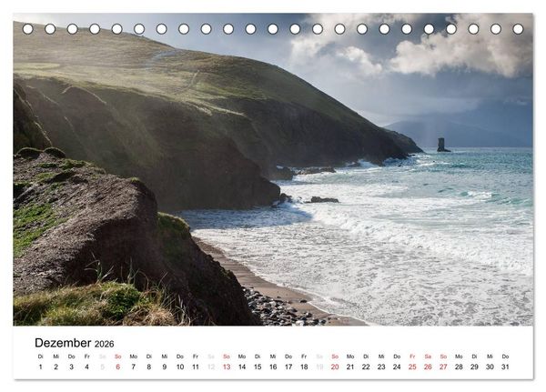 Produktbild: Irland. Wild Atlantic Views. (Tischkalender 2026 DIN A5 quer), CALVENDO Monatskalender