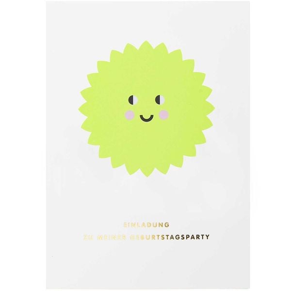 Produktbild: Einladungskarten Happy Birthday, MIX