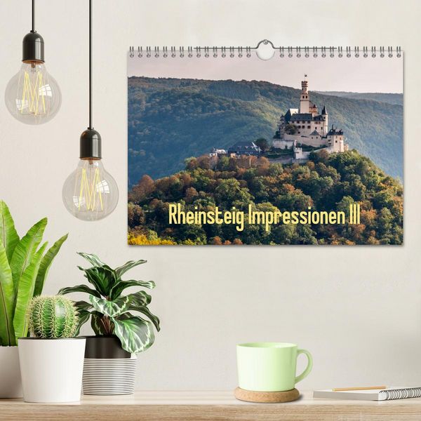 Produktbild: Rheinsteig Impressionen III (Wandkalender 2026 DIN A4 quer), CALVENDO Monatskalender
