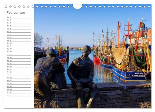 Produktbild: Ostfriesland - zwischen Watt und Moor (Wandkalender 2026 DIN A4 quer), CALVENDO Monatskalender