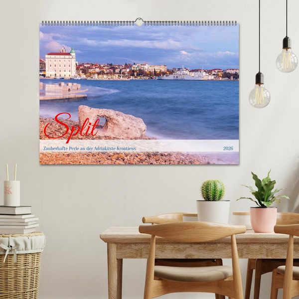 Produktbild: Split - Zauberhafte Perle an der Adriak&uuml;ste Kroatiens (Wandkalender 2026 DIN A2 quer), CALVENDO Monatskalender