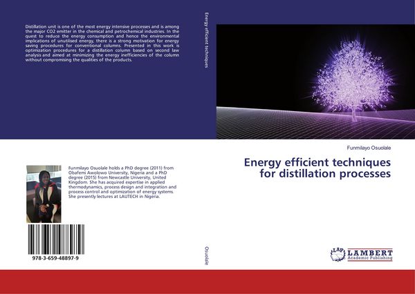 Produktbild: Energy efficient techniques for distillation processes