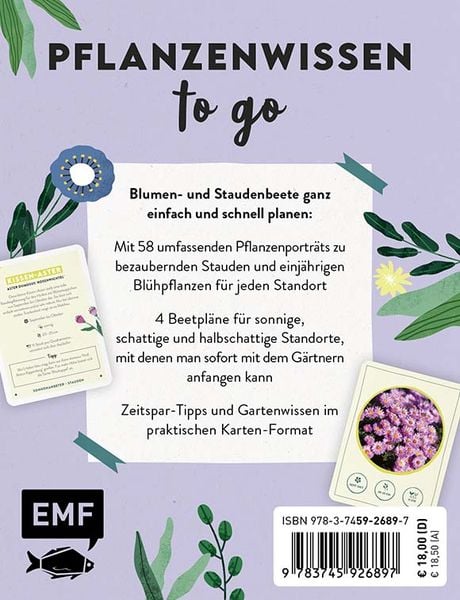 Produktbild: Kartenset: Keine Zeit zu g&auml;rtnern &ndash; 64 Karten &ndash; Einfach und schnell zum Blumengarten