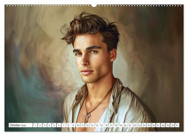 Produktbild: Sinnlicher Blick (Wandkalender 2026 DIN A2 quer), CALVENDO Monatskalender