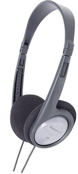 Produktbild: Panasonic Deutsch.CE Leichtb&uuml;gel-Kopfh&ouml;rer RPHT090EH gr