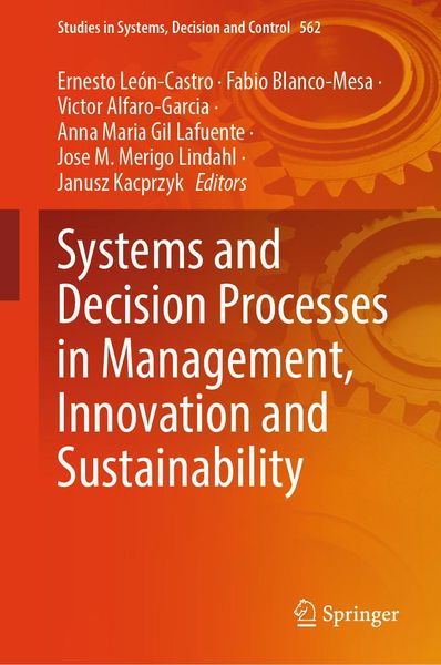 Produktbild: Systems and Decision Processes in Management, Innovation and Sustainability