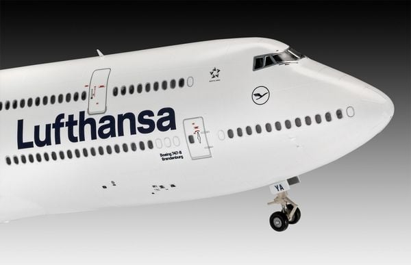 Produktbild: Revell 03891 Boeing 747-8 Lufthansa \"New Livery\" Flugmodell Bausatz 1:144