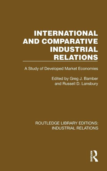 Produktbild: International and Comparative Industrial Relations