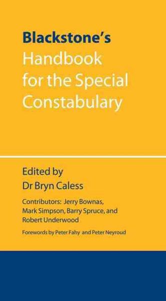 Produktbild: Blackstone's Handbook for the Special Constabulary