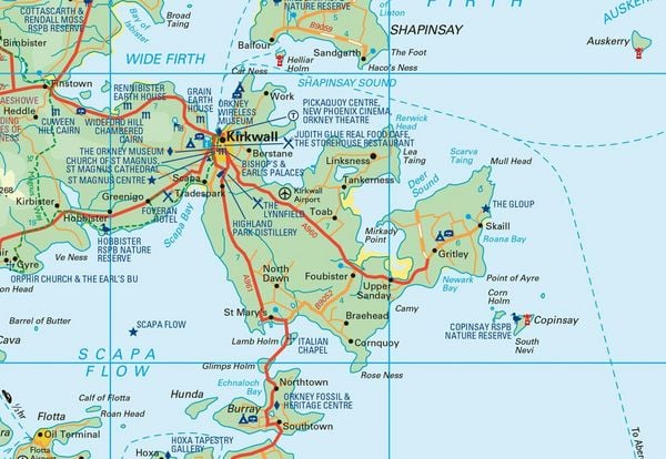 Produktbild: Orkney Pocket Map