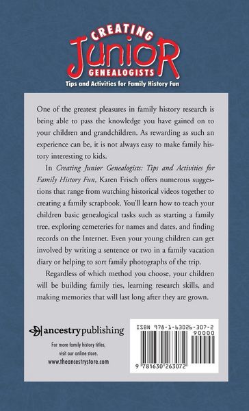 Produktbild: Creating Junior Genealogists