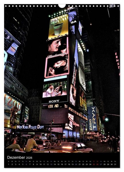 Produktbild: New York City 2026 &bull; Classic Views (Wandkalender 2026 DIN A3 hoch), CALVENDO Monatskalender