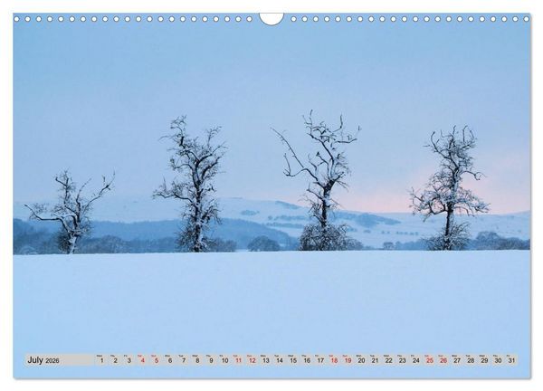 Produktbild: Snow Scenes (Wall Calendar 2026 DIN A3 landscape), CALVENDO 12 Month Wall Calendar