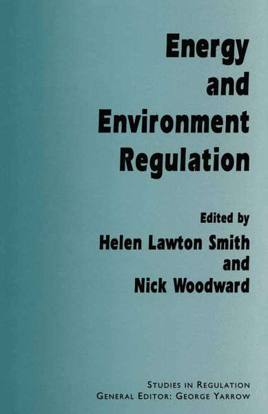Produktbild: Energy and Environment Regulation