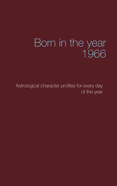 Produktbild: Born in the year 1966