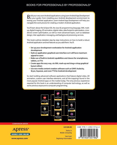 Produktbild: Learn Android App Development