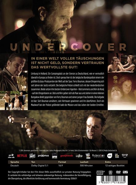 Produktbild: Undercover - Wenn der Feind zum Freund wird - Staffel 1 [3 DVDs]
