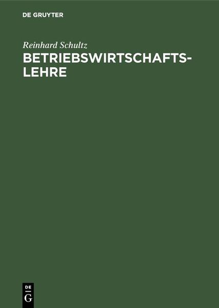 Produktbild: Betriebswirtschaftslehre