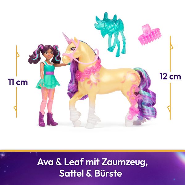 Produktbild: UCA Small Doll & Unicorn Ava & Leaf