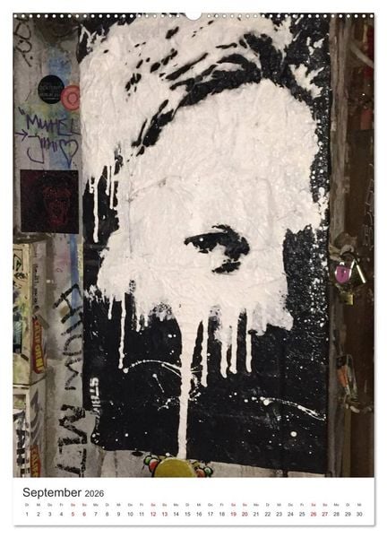 Produktbild: StreetArt Berlin (hochwertiger Premium Wandkalender 2026 DIN A2 hoch), Kunstdruck in Hochglanz