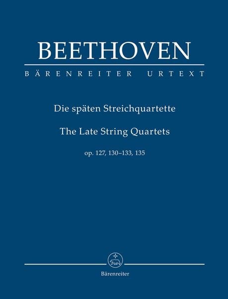 Produktbild: Beethoven, L: Sp&auml;te Streichquartette op. 127, 130, 131, 132,