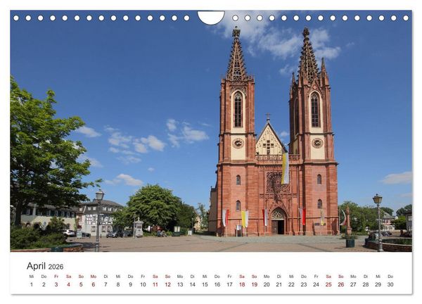 Produktbild: Rheingau - Land des Weines und der Bauwerks (Wandkalender 2026 DIN A4 quer), CALVENDO Monatskalender