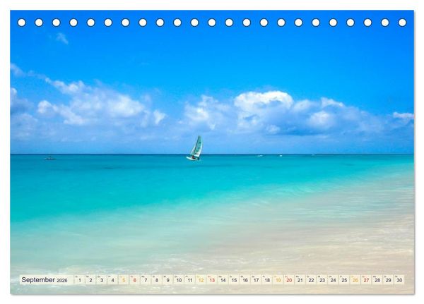 Produktbild: Kalender - selbst gestalten, Fotos selbst einkleben (Tischkalender 2026 DIN A5 quer), CALVENDO Monatskalender