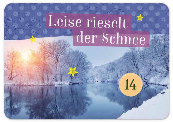Produktbild: Bald ist Weihnachten &ndash; 24 Karten f&uuml;r den Advent