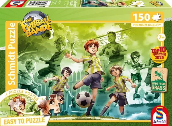 Produktbild: Die Fussballbande, Am Ball bleiben, 150 Teile